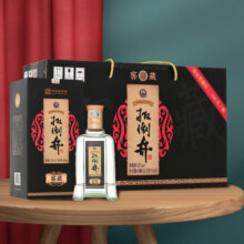 扳倒井52度白酒 窖藏 纯粮酿造 高度白酒 浓香型 52度 500mL 4瓶 手提礼盒装