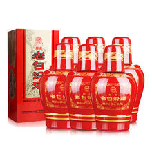 汾酒 老白汾醇柔 42%vol 清香型白酒 475ml*6瓶