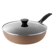 PLUS：炊大皇 炒锅不粘锅28cm 电磁炉通用 极皇JH28CG