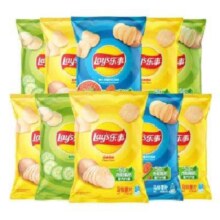 Lay's 乐事 薯片 多口味混搭 40g*10包 大礼包装