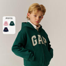 Gap 儿童连帽抓绒卫衣外套 657348