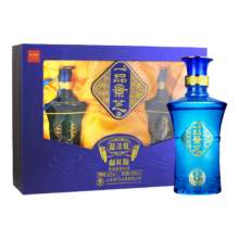 plus会员：景芝 一品景芝蓝淡雅 芝麻香52度 500mL 2瓶