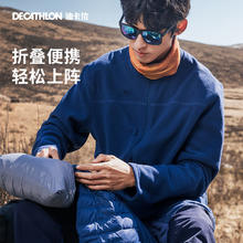 迪卡侬 DECATHLON Trek100 男款立领羽绒服 5464646