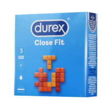 plus：杜蕾斯（durex）避孕套 紧致系列3只 超薄安全套男女用润滑套套 计生用品原装进口