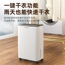 多乐信 DOROSIN 除湿机家用静音抽湿机卧室客厅净化干衣一体吸湿器ER-1203