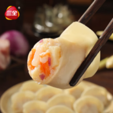 20点！三全 私厨水饺 虾皇饺 600g 54只