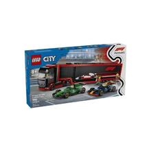 百亿补贴：乐高 LEGO 城市组60445F1®卡车与红牛RB20和马丁AMR24 F1® 赛车积木