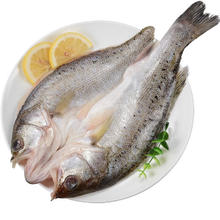 泰明扬三去开背海鲈鱼（去鳞去腮去内脏） 海鲜鱼类 400-450g/条