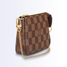 LOUIS VUITTON 路易威登 女士手提包 M58009-1 LV/路易威登中古99新POCHETTEACCESSORIES老花手袋N58009