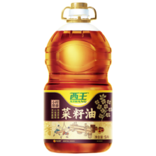 西王食用油 小榨原香四川风味菜籽油5L   非转基因 物理压榨