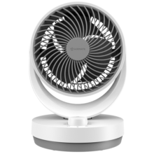 艾美特（AIRMATE）空气循环扇桌面台式小风扇家用电风扇卧室厨房客厅可用遥控摇头电扇轻音空调伴侣 CA15-R27【遥控款】