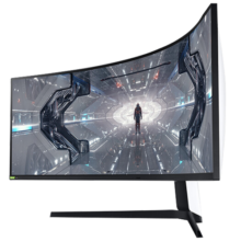 三星（SAMSUNG）玄龙骑士G9 49英寸带鱼屏 5K曲面 240Hz高刷游戏 双2K 台式笔记外接 超宽分屏护眼多屏 电竞显示器 白色 C49G95TSSC