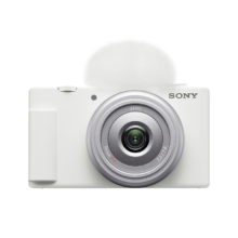 PLUS：索尼（SONY）ZV-1F数码相机 白色