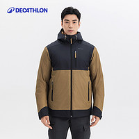 迪卡侬 DECATHLON 男款防风防水运动棉服 8640296