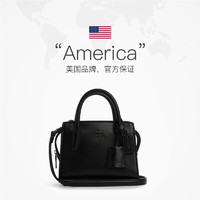 COACH 蔻驰 女士迷你手提单肩包戴妃包 黑色 CO974