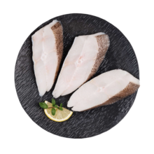 美加佳格陵兰比目鱼块600g（内分2袋装 每袋3-4块）已去裙边 海鲜水产
