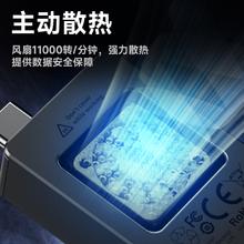 闪极 SHARGE M.2 nvme固态硬盘盒SSD移动硬盘盒m2外置盒子适配2230尺寸 闪盘-灰色