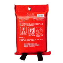神龙玻璃纤维灭火毯 车用家用酒店消防安全应急毯1.5米×1.5米消防器材