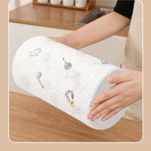 20:00开始  懒人抹布一次性厨房纸巾 印花100片*1卷  15*15cm