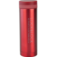 乐扣乐扣（LOCK&LOCK）不锈钢纤巧便携保温杯茶水杯车载商务杯子LHC560（300ml）红色