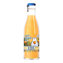 北冰洋 老北京 鲜榨桔汁汽水 236ml*6瓶*2件