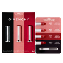 纪梵希（Givenchy）高定唇妆4色试色卡