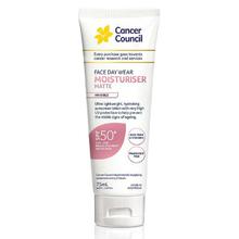 茜茜尔 Cancer Council 澳洲CancerCouncil澳美皙懒伞粉面部保湿养肤防晒霜清透防晒乳75ml