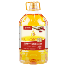 京觅 压榨一级花生油5L*4 特惠四桶装