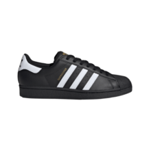 adidas SUPERSTAR复古低帮贝壳头运动板鞋男女阿迪达斯官方三叶草 一号黑/白 37