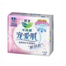 乐而雅 花王零触感卫生巾 25cm7片（任选6件）