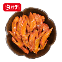 沟帮子熏鸡香熏鸡肝180g*3件