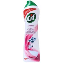 联合利华cif晶杰强力清洁乳多功能浴室瓷砖厨房去污不锈钢清洁剂