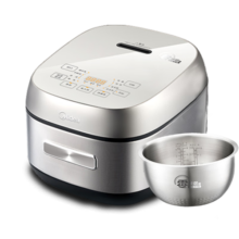美的（Midea）电饭煲【0涂层】4L母婴级不锈钢内胆电饭锅特设宝宝面条煮粥IH智能饭煲 316L一级能效 商场同款 【锁水抗粘技术】MB-CFB4065S