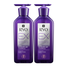 吕（Ryo）防脱吕固发防脱洗发水强韧发根无硅油生姜洗发膏400ml*2