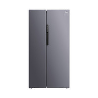 美的 605升 双开门冰箱 一级能效 风冷无霜 双变频  BCD-605WKPZM(E)