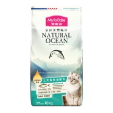 麦富迪全价猫粮 成猫幼猫通用型三文鱼油配方天然粮 成猫10kg
