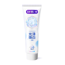 plus：舒客牙膏  炫白+固齿+修复牙膏  留意赠品