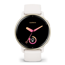 佳明（GARMIN）Active5运动智能手表触控屏血氧心率支付GPS跑步健身腕表户外运动 层云白