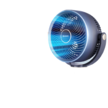 艾美特 AIRMATE2024年新款海贝系列空气循环家用电风扇摇头定时落地扇静音风力智能语音无需联网语音1302 【2024新款语音+遥控+触屏】无需WiFi智能款