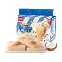 再降价、88VIP:嘉士利椰子味夹心威化饼干454g×1袋