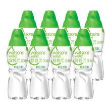 屈臣氏 高温蒸馏水 敷脸水疗瓶装 280ml*8
