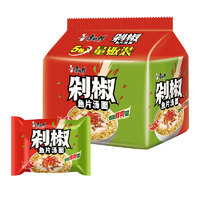 康师傅 方便面经典剁椒鱼片汤面105g*5袋