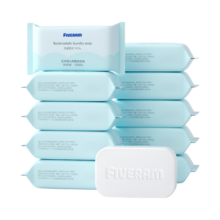 五羊（FIVERAMS）抑菌洗衣皂80g×10包 肥皂 内衣皂 婴儿宝宝洗衣皂 含艾草精华