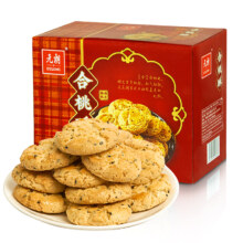PLUS会员：元朗 桃酥饼干 独立装380g