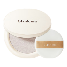 半分一（blankme）紫贝母蜜粉粉饼柔光定妆高光修容控油遮瑕持妆礼物女散粉9.5g