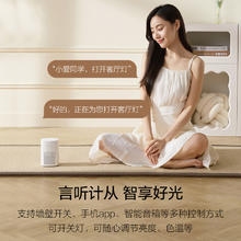 欧普照明 线面发光简约现代客厅灯吸顶灯灯具奶油风智能套餐TC