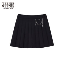 20点：Teenie Weenie 小熊 半身裙女冬季学院风