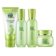 百雀羚（PECHOIN）草本精粹惊喜礼盒  洁面95g+水100ml+乳100ml+霜50g+丰厚赠品