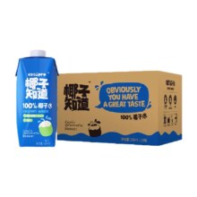 88VIP：椰子知道 电解质饮料330ml×12瓶
