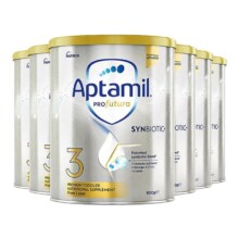 百亿补贴：Aptamil爱他美 升级版白金婴幼儿奶粉3段900g*6